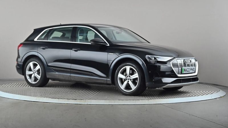 Black Used 2022 Audi e-tron SUV | £20,277 (Good price) - Image 1/4