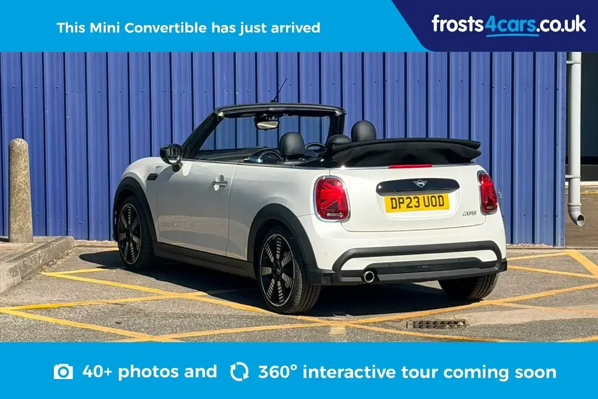 Used Mini Cooper Cabriolet Exclusive 2023 White Cabriolet