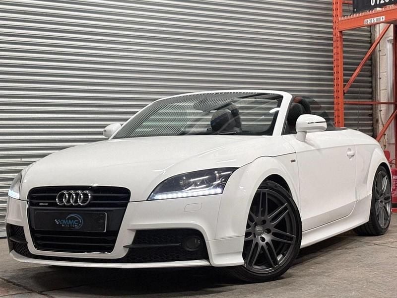 Used Audi TT Roadster Black Edition 2012 White Cabriolet