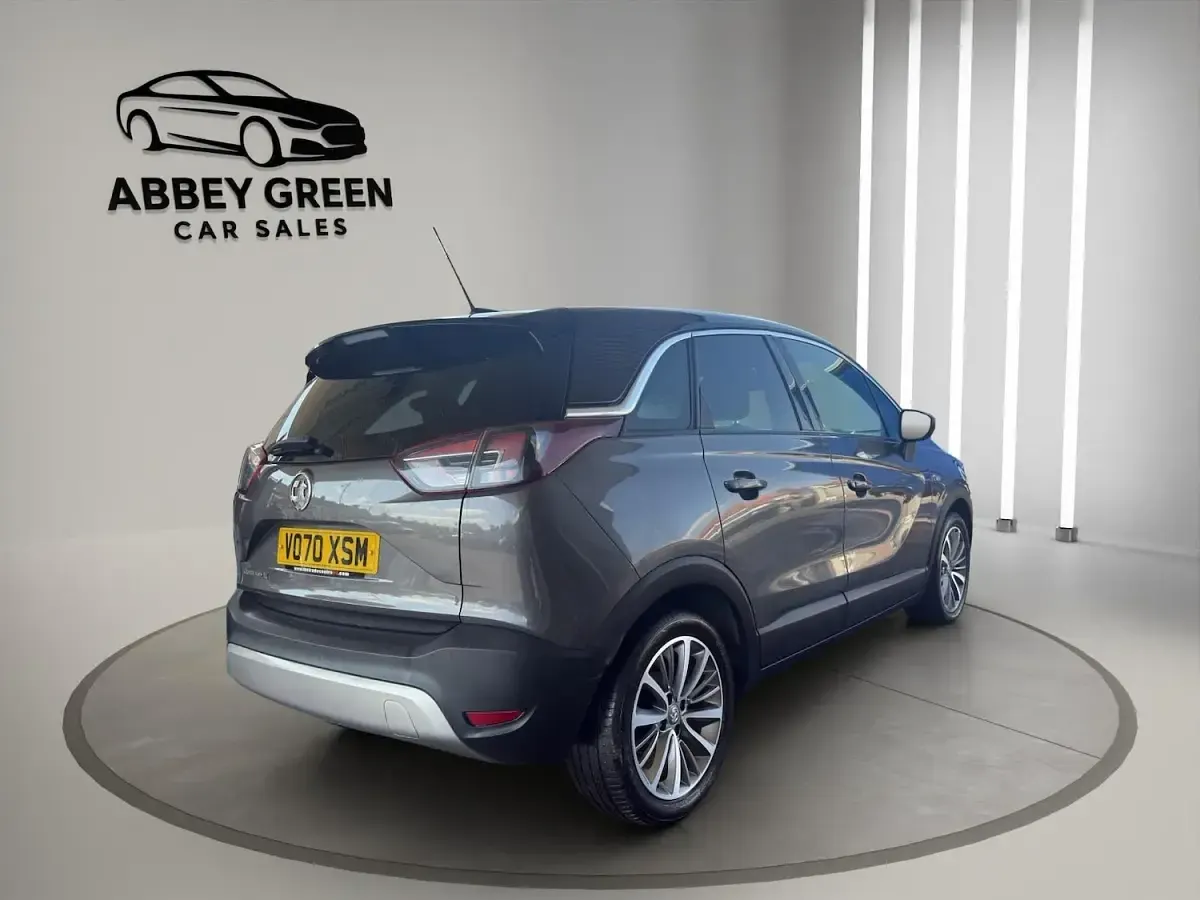 Used Vauxhall Crossland X SRi 83 HP (61 kW) 2020 Grey SUV