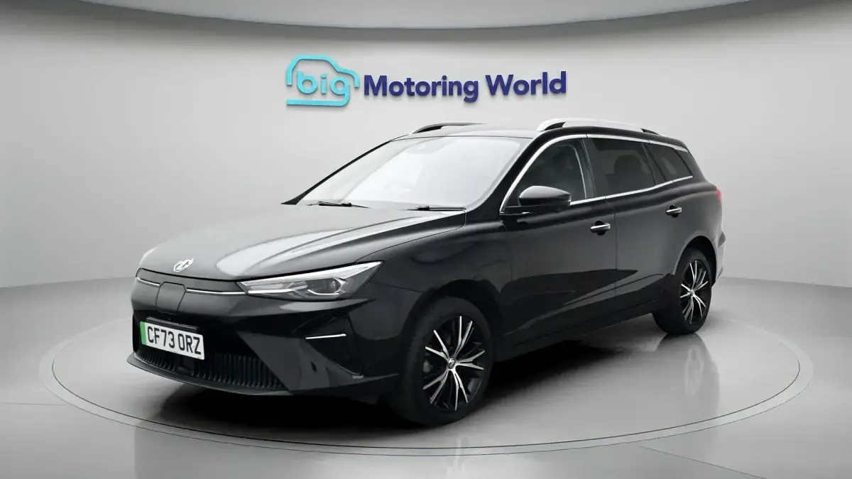 Used MG MG5 EV Trophy 114 kW (156 HP) 2022 Black Estate