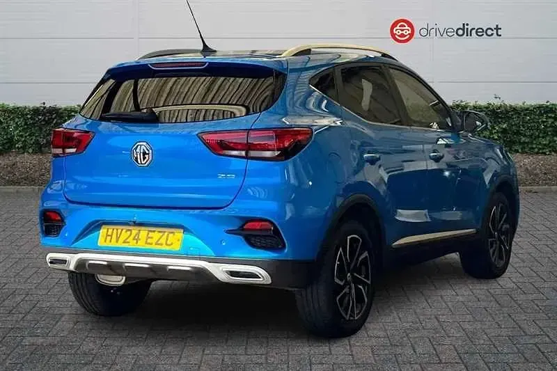 Usado MG ZS Exclusive 111 HP (81 kW) 2024 Azul SUV