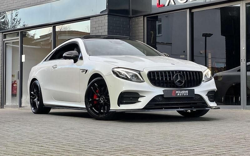 White Used 2019 Mercedes E53 AMG Premium Coupe | £34,950 (A bit pricey) - Image 1/4