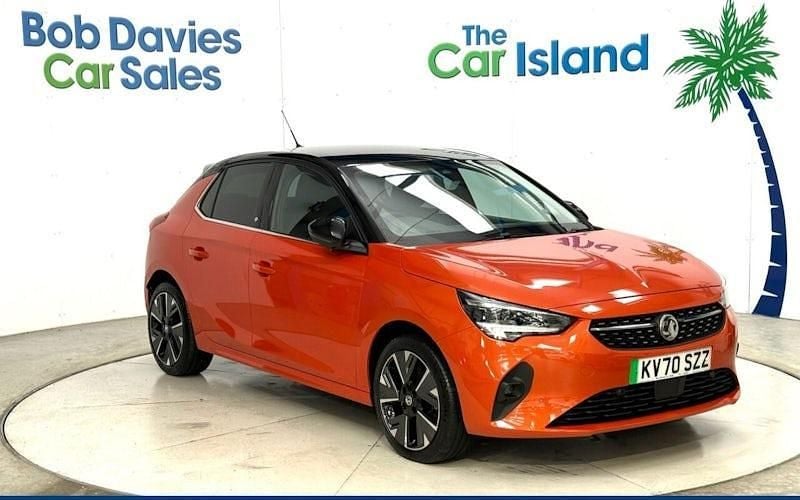 Used Vauxhall Corsa-e Elite 100 kW (136 HP) 2020 Orange Hatchback