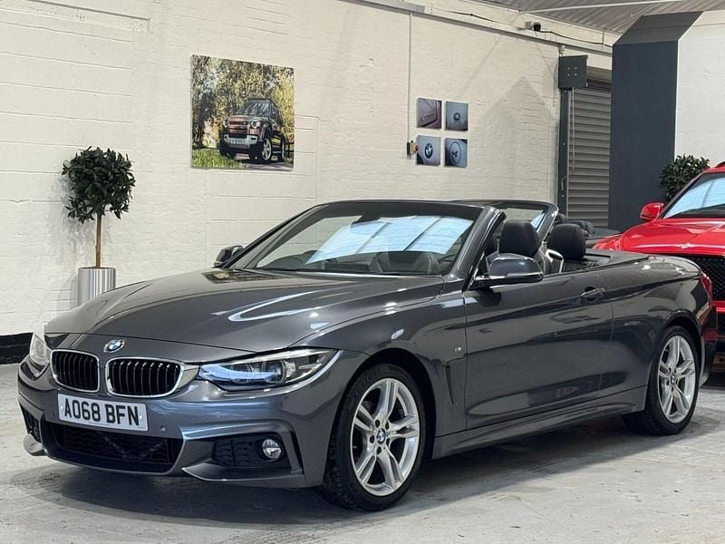 Used BMW 420 M Sport 184 HP (135 kW) 2018 Grey Cabriolet