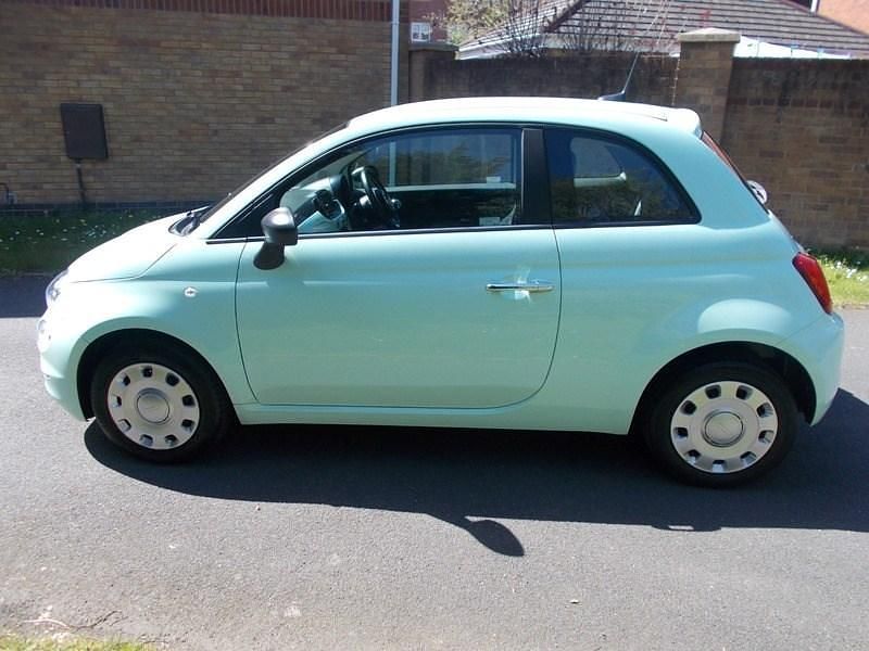 Used Fiat 500 Pop 69 HP (50 kW) 2018 Green Hatchback