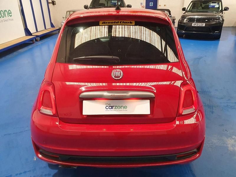 Used Fiat 500 S 69 HP (50 kW) 2019 Red Hatchback
