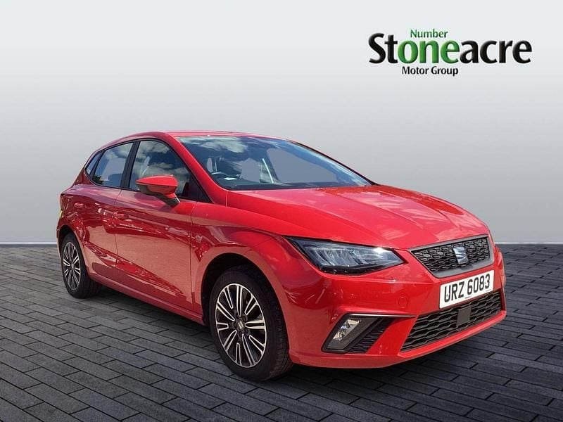 Red Used 2023 Seat Ibiza SE Technology Hatchback | £11,490 (Super price) - Image 1/2