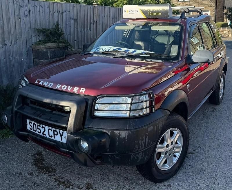 Red Used 2002 Land Rover Freelander S SUV | £1,495 (Good price) - Image 1/4
