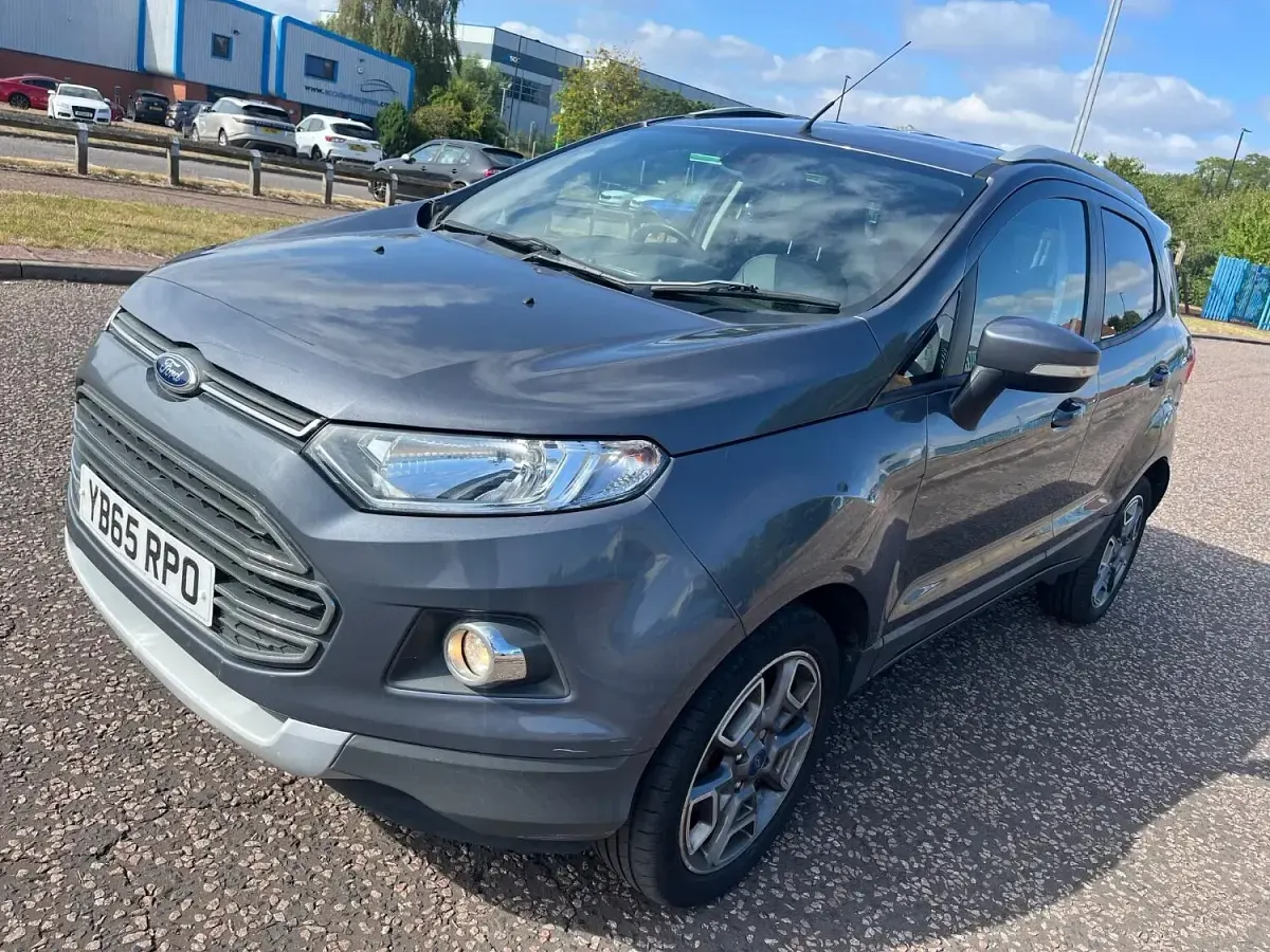 Used Ford Ecosport Titanium 125 HP (91 kW) 2015 Grey SUV