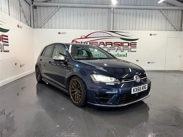 Blue Used 2016 VW Golf VII R Hatchback | £15,999 (A bit pricey) - Image 1/4
