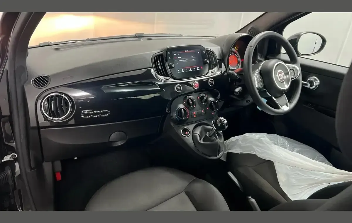 Used Fiat 500 68 HP (50 kW) 2023 Black Hatchback