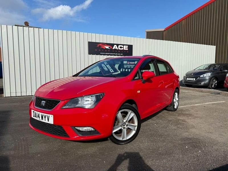 Red Used 2014 Seat Ibiza ST Estate | £3,295 (Fair price) - Image 1/4