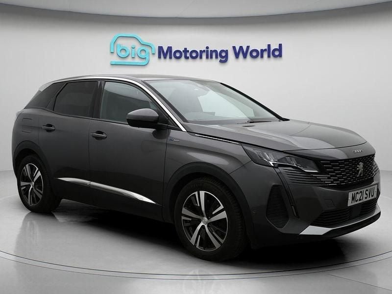 Grey Used 2021 Peugeot 3008 Allure Hatchback | £12,600 (Good price) - Image 1/4