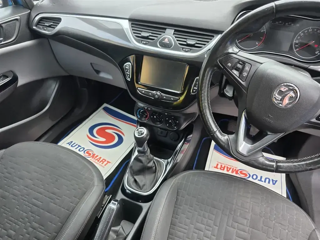 Used Vauxhall Corsa 75 HP (55 kW) 2018 Blue Hatchback