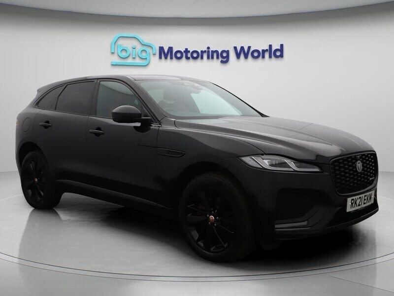 Black Used 2021 Jaguar F-Pace R-Dynamic SUV | £28,600 (Fair price) - Image 1/4