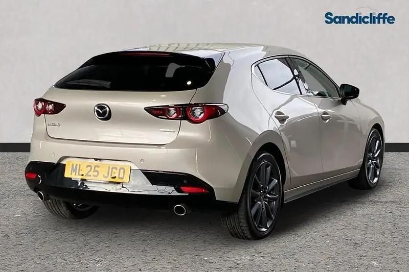 Used Mazda 3 Exclusive-Line 140 HP (102 kW) 2025 Silver Hatchback