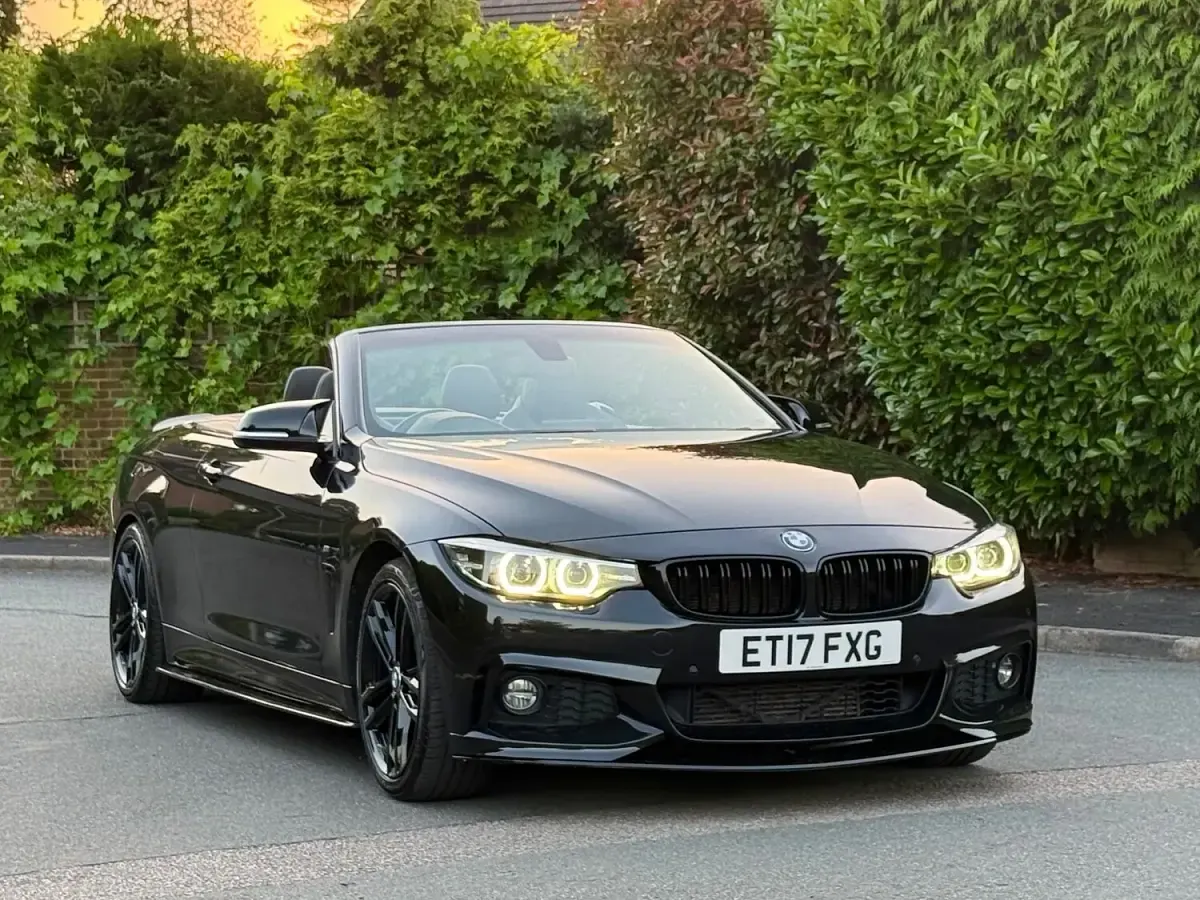 Used BMW 420 M Sport 190 HP (139 kW) 2017 Black Cabriolet