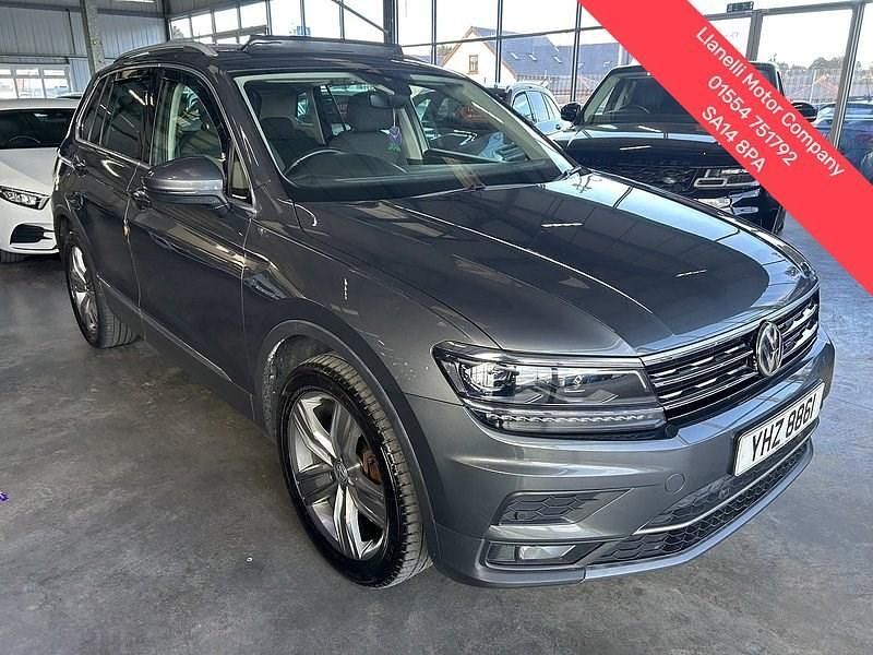 Grey Used 2019 VW Tiguan Allspace SEL SUV | £20,995 (Good price) - Image 1/4