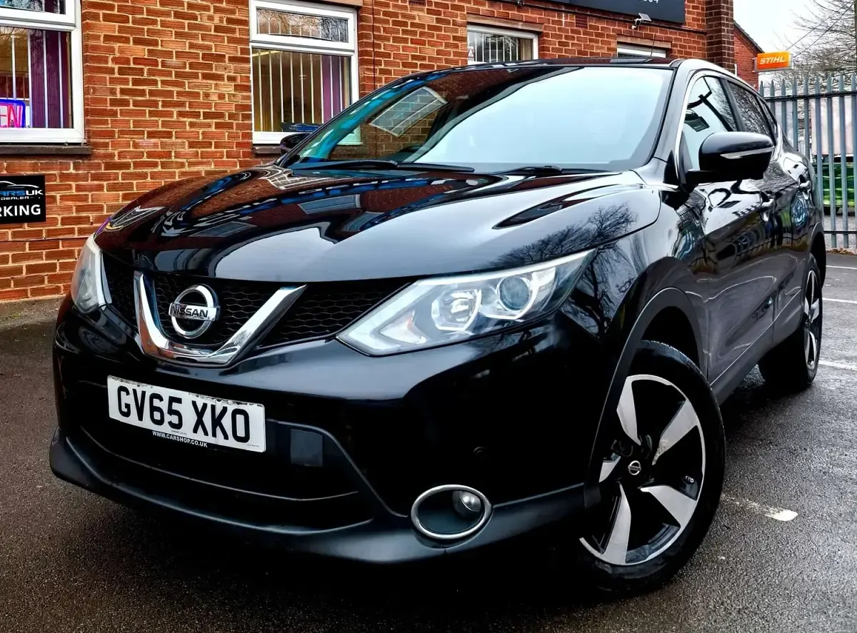 Used Nissan Qashqai N-TEC 110 HP (80 kW) 2015 Black SUV