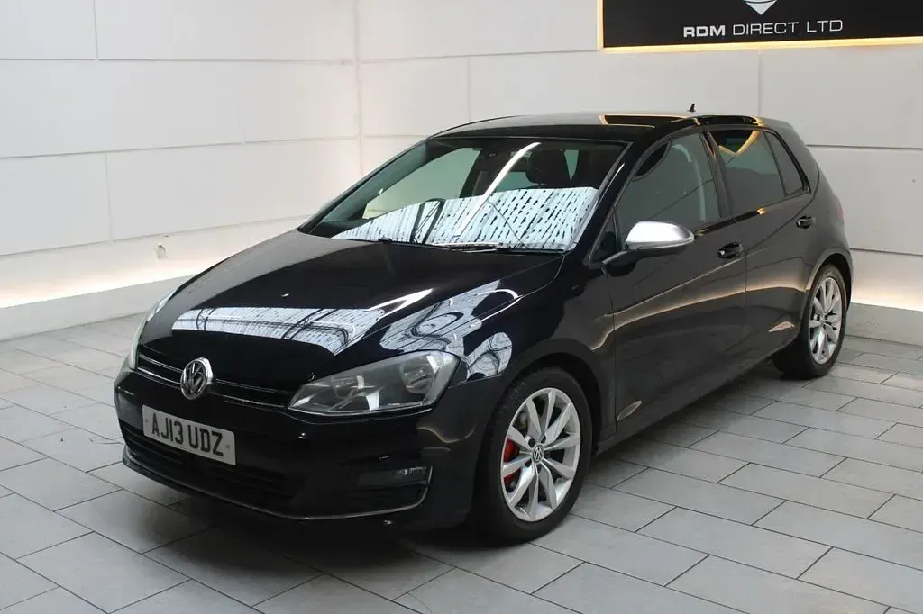 Used VW Golf VII GT 150 HP (110 kW) 2013 Black Hatchback
