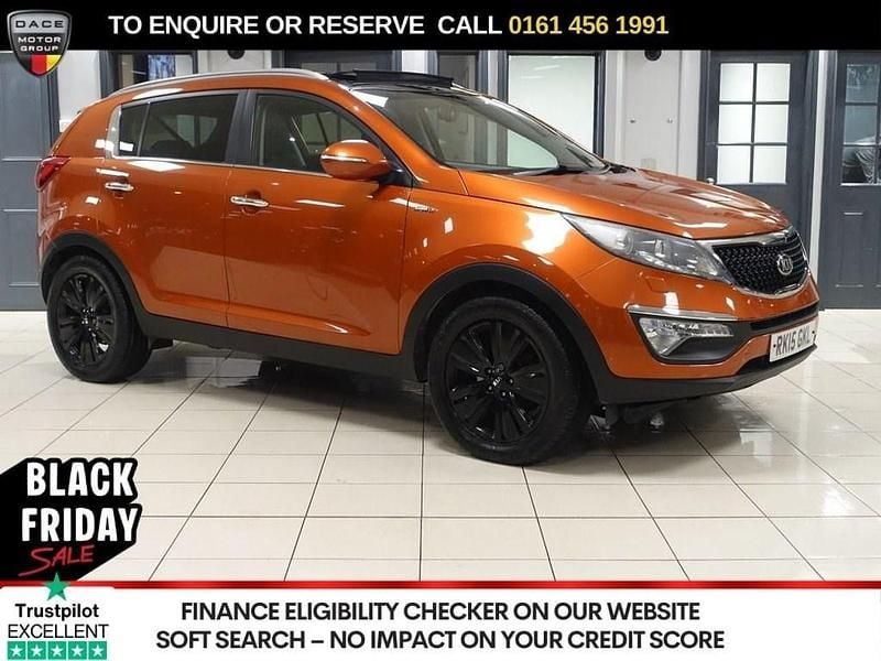 Orange Used 2015 Kia Sportage SUV | £8,470 (Good price) - Image 1/4