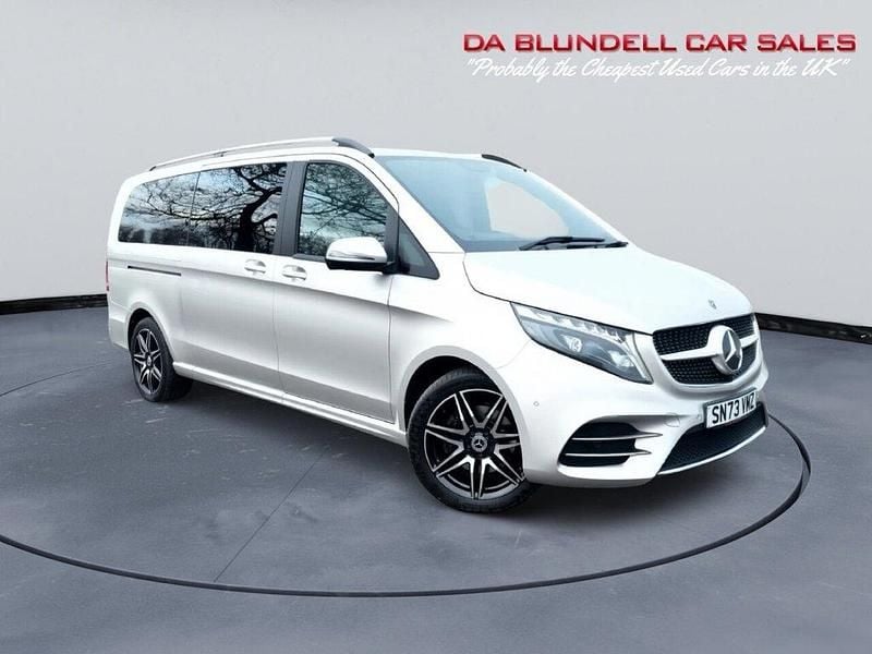 Silver Used 2023 Mercedes V220 AMG line MPV | £49,950 (Super price) - Image 1/4
