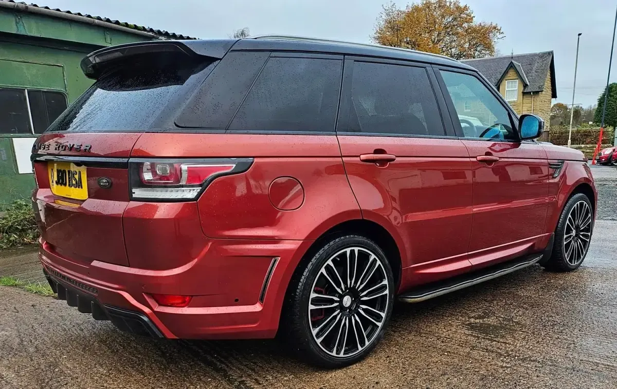 Second-hand Land Rover Range Rover Autobiography Dynamic 292 CP (214 kW) 2013 Roșu SUV