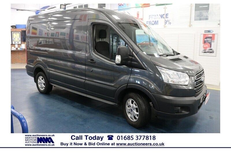 Grey Used 2017 Ford Transit Van | £11,960 (Expensive) - Image 1/4