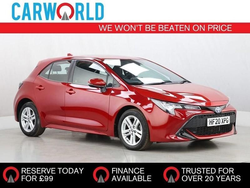 Red Used 2020 Toyota Corolla Hatchback | £14,671 (Good price) - Image 1/3