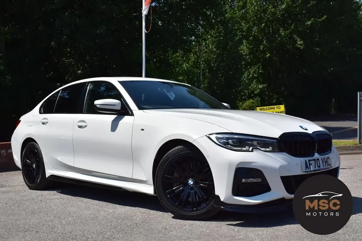 Used BMW 330e M Sport 2020 White Sedan