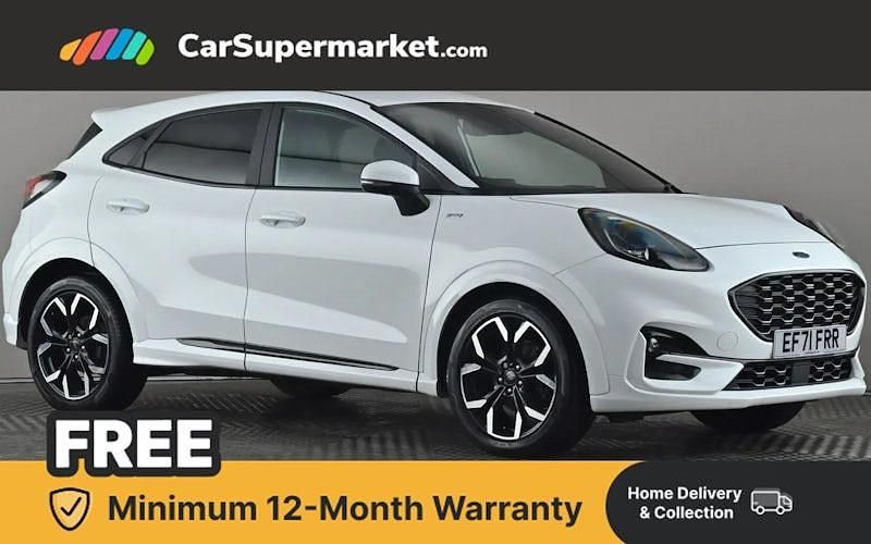 Used Ford Puma ST-Line X 125 HP (91 kW) 2022 White Hatchback