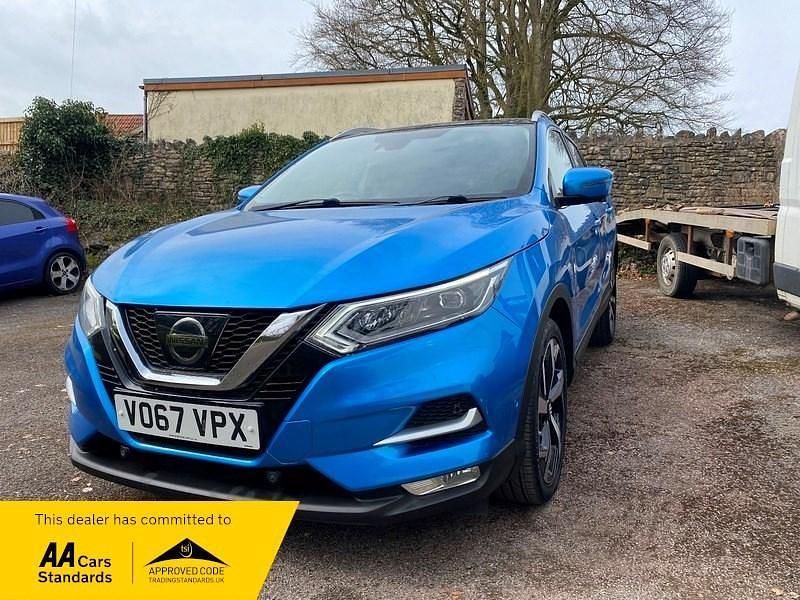 Used Nissan Qashqai Tekna 130 HP (95 kW) 2017 Blue SUV