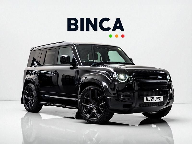 Black Used 2021 Land Rover Defender HSE Dynamic Estate | £55,000 (Expensive) - Image 1/4