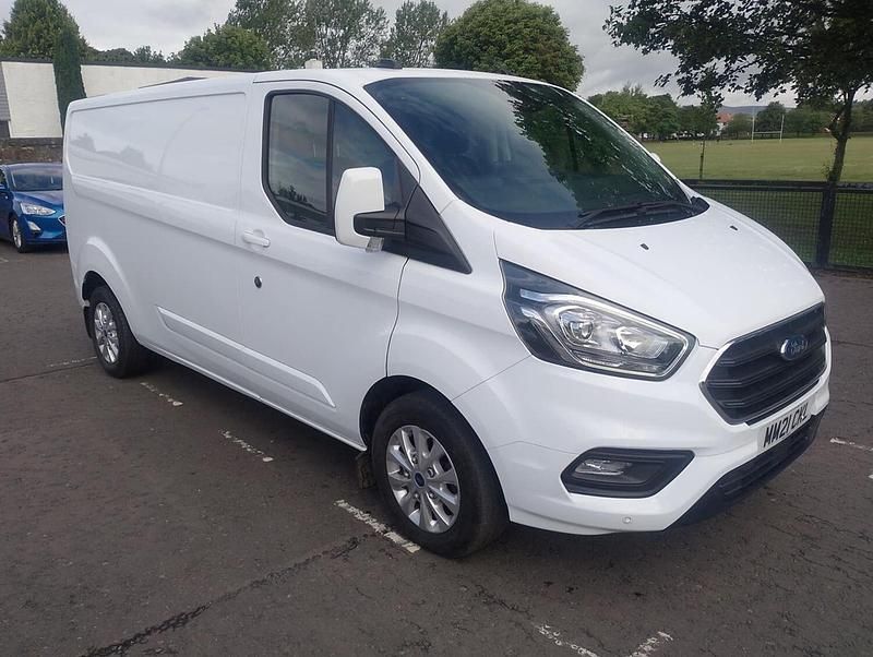 White Used 2021 Ford Transit Custom Limited Van | £18,995 (A bit pricey) - Image 1/4