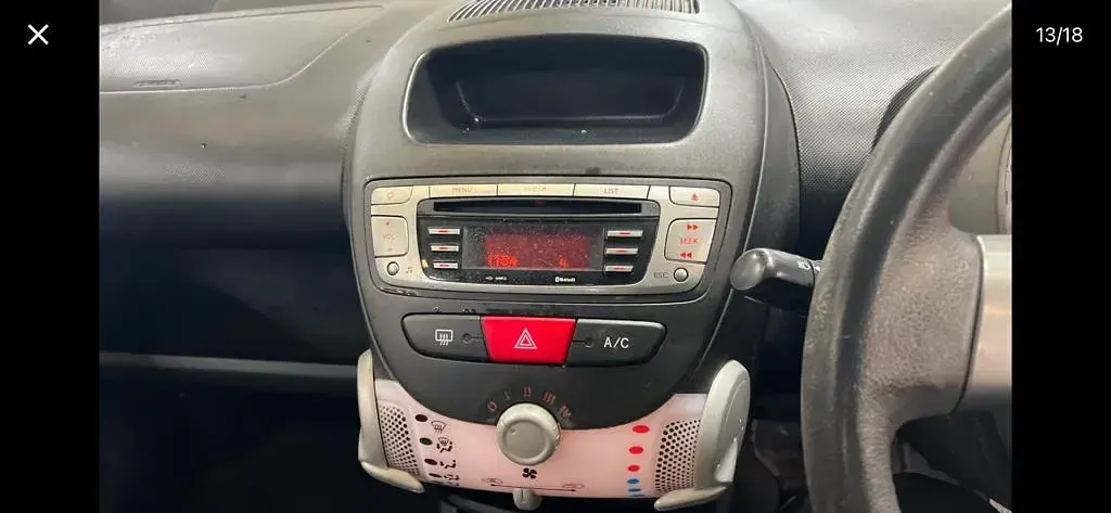 Used Toyota Aygo 68 HP (50 kW) 2012 Silver Hatchback