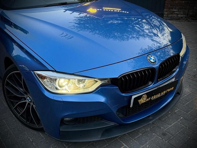 Used BMW 330 M Sport 2015 Blue Sedan
