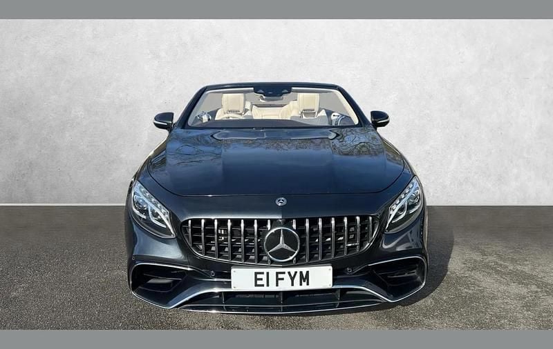 Used Mercedes S63 AMG 603 HP (443 kW) 2019 Black Cabriolet