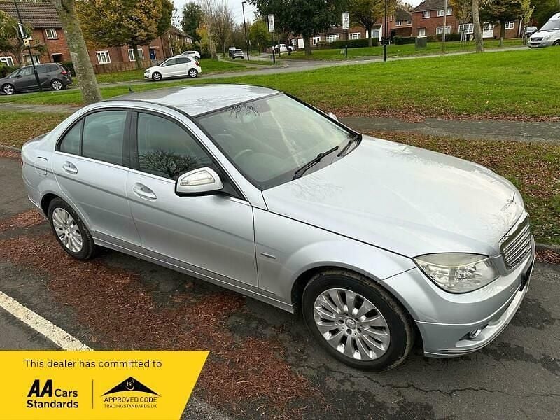 Used Mercedes C200 Elegance 184 HP (135 kW) 2007 Silver Sedan