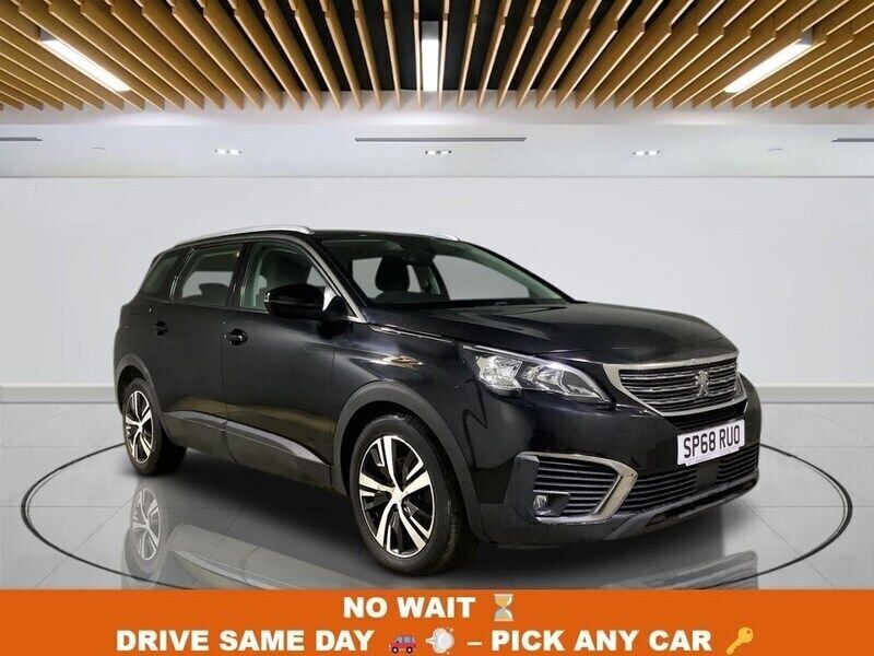 Black Used 2018 Peugeot 5008 Active MPV | £12,399 (Fair price) - Image 1/3