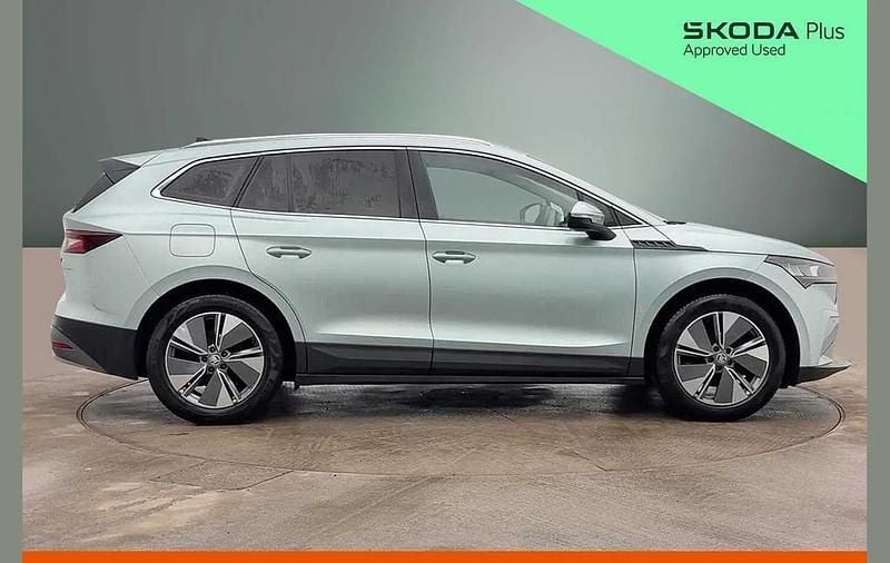 Used Skoda Enyaq iV ecoSuite 150 kW (204 HP) 2022 Arctic silver metallic SUV