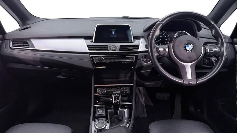 Used BMW 218 Active Tourer M Sport 138 HP (101 kW) 2019 Blue MPV