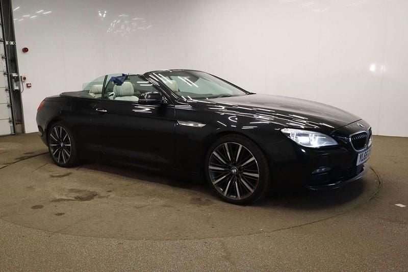 Black Used 2016 BMW 640 Cabriolet Sport Line Cabriolet | £15,995 (Fair price) - Image 1/2