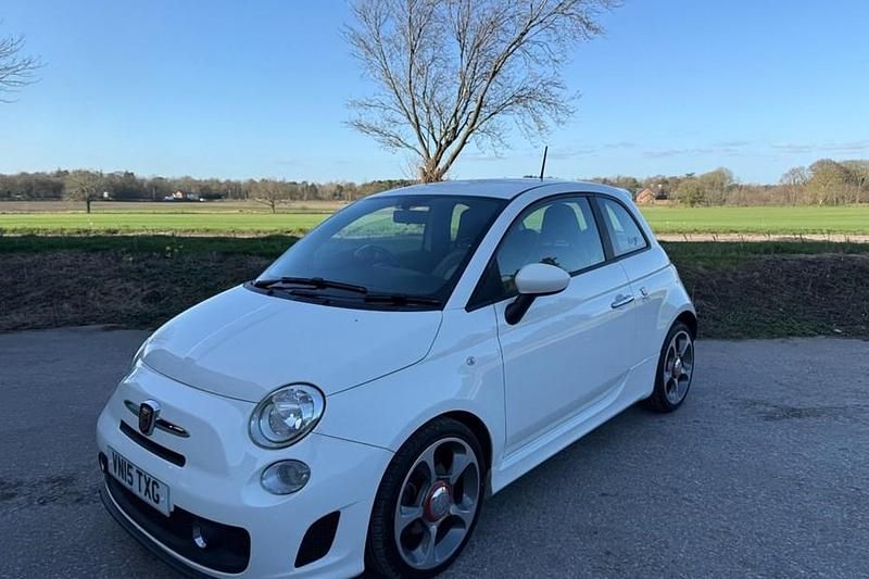 Used Abarth 500 2015 White Hatchback