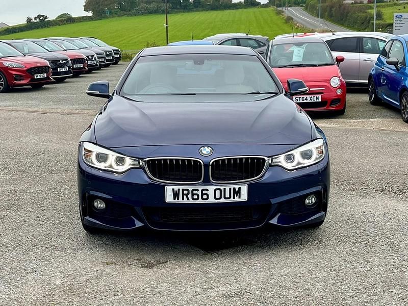Second-hand BMW 420 M Sport 2017 Albastru Coupe