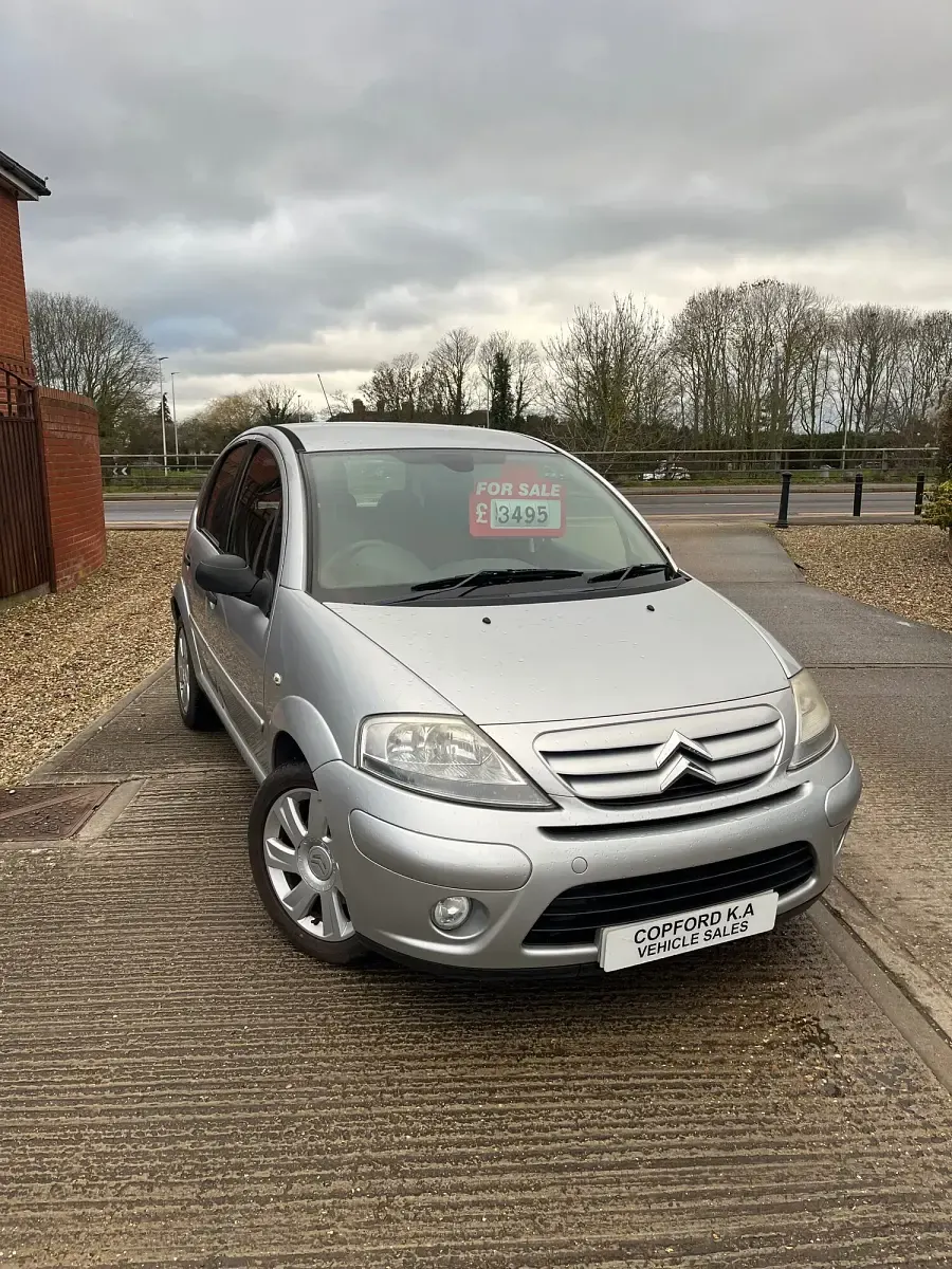 Used Citroën C3 110 HP (80 kW) 2007 Silver Hatchback
