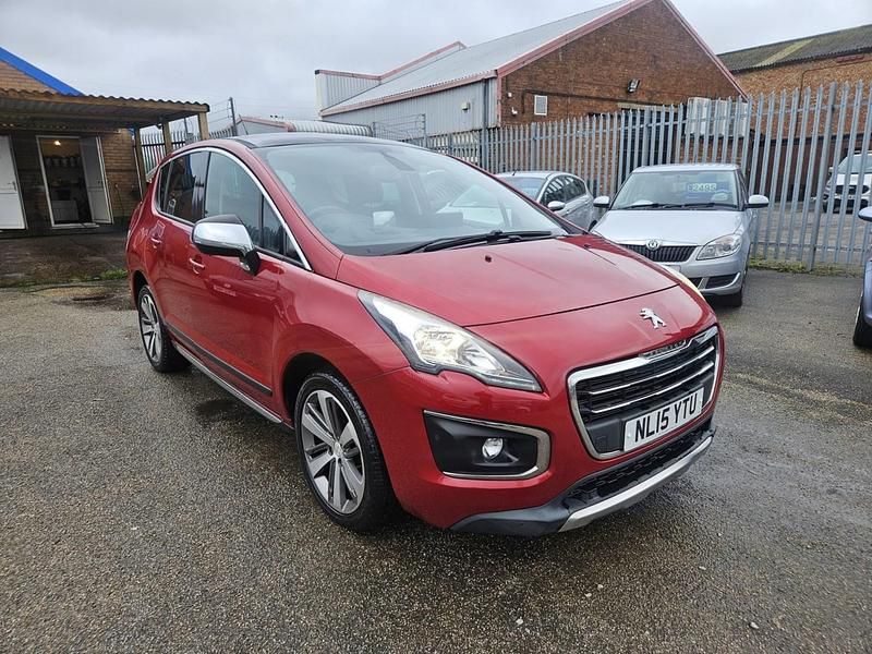 Begagnad Peugeot 3008 Allure 2015 Röd Kombi