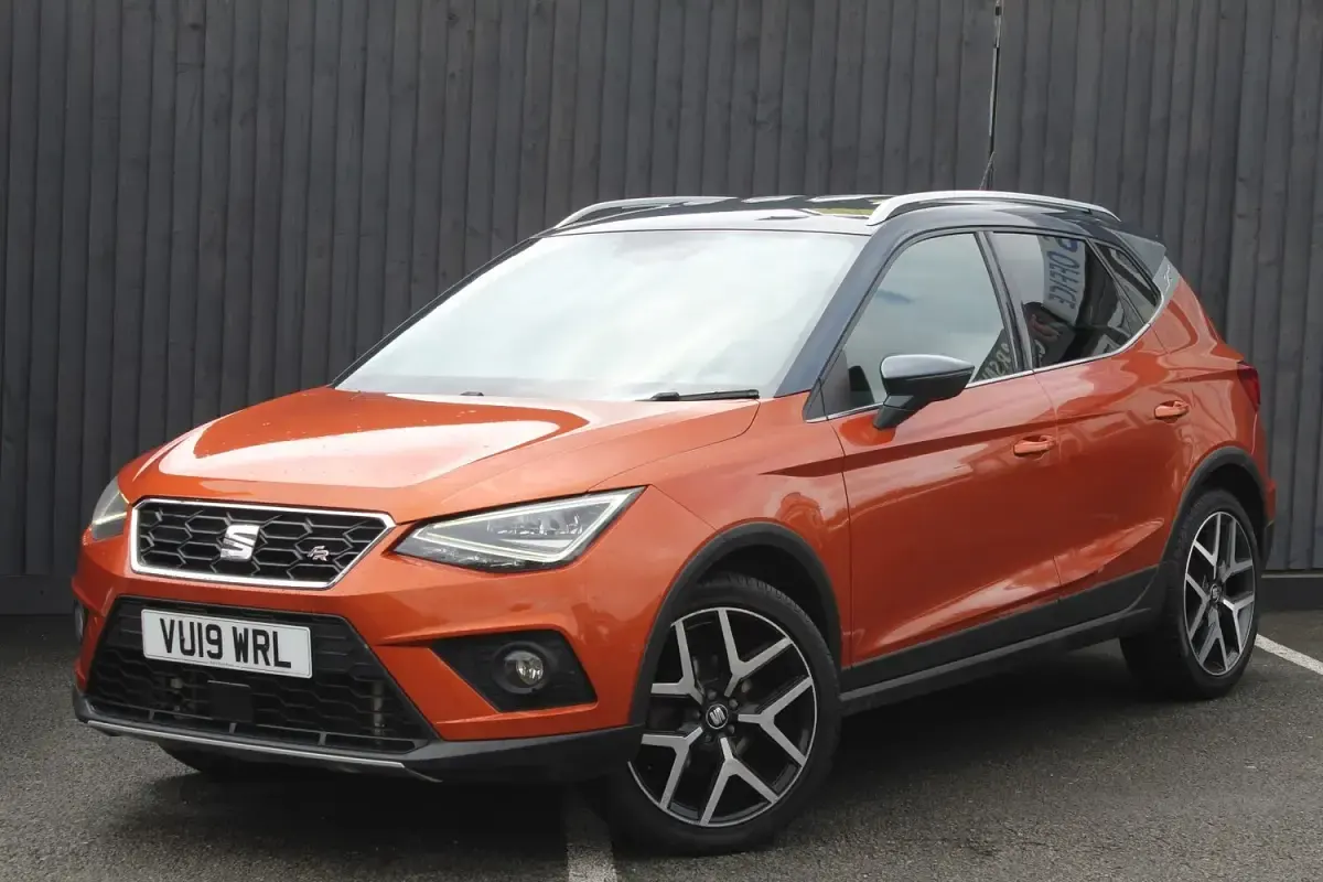 Used Seat Arona FR Sport 115 HP (84 kW) 2019 Orange SUV