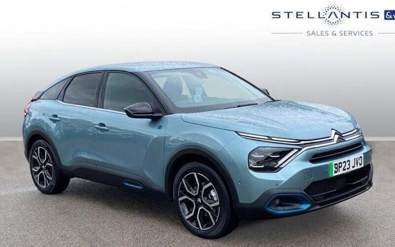 Blue Used 2023 Citroën e-C4 Shine Hatchback | £14,989 (Fair price) - Image 1/4
