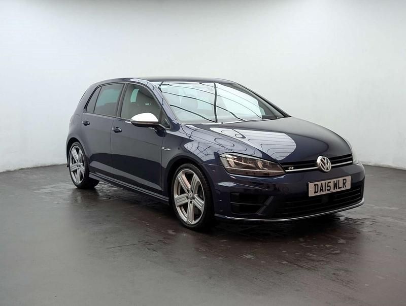Used VW Golf VII R 300 HP (220 kW) 2015 Blue Hatchback